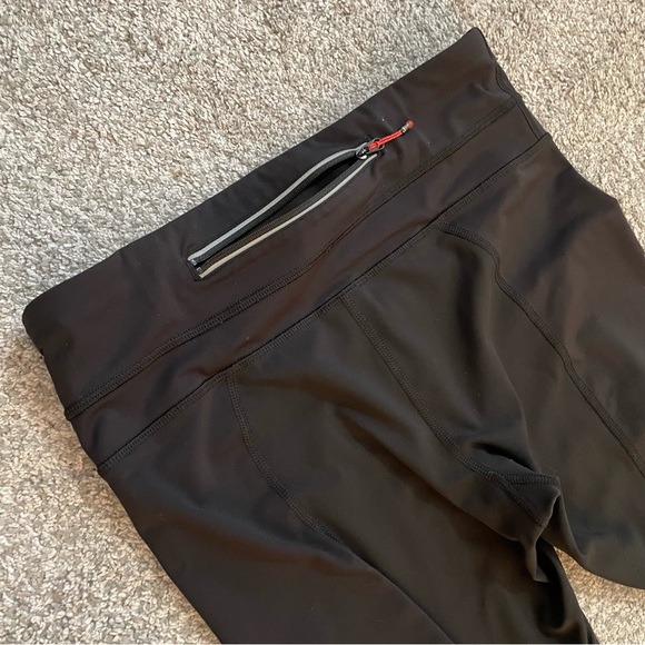 Lululemon Run Inspire Crop Women's Size 6 Black White Dots Leggings - Picture 13 of 13